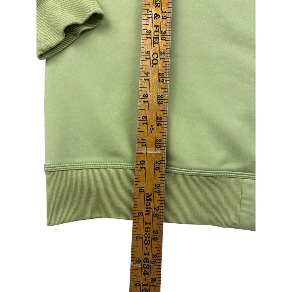 Nike Golf FIT DRY Full Zip Track Jacket Green White Soft Knit Activewear Men XL - Picture 9 of 10